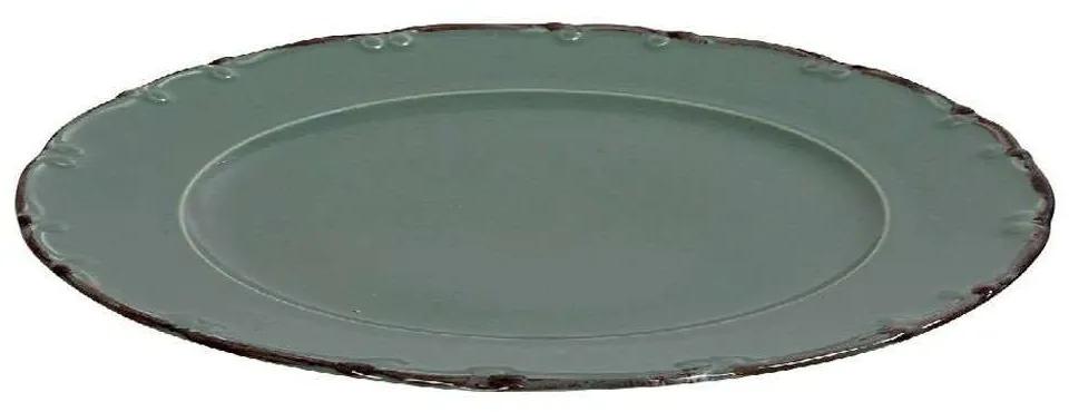 Πιάτο Ρηχό Liana Rim TLU160K6 Φ30cm Green Espiel Πορσελάνη