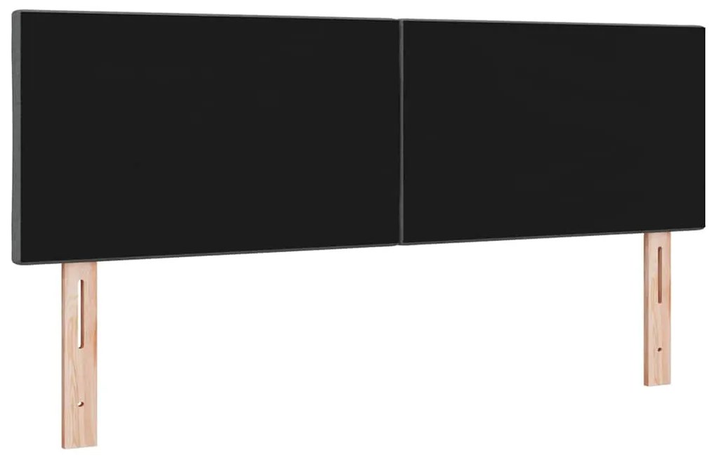 vidaXL Υφασμάτινο Κεφαλάρι Geometric Σκούρο Γκρι 160 cm ύφασμα