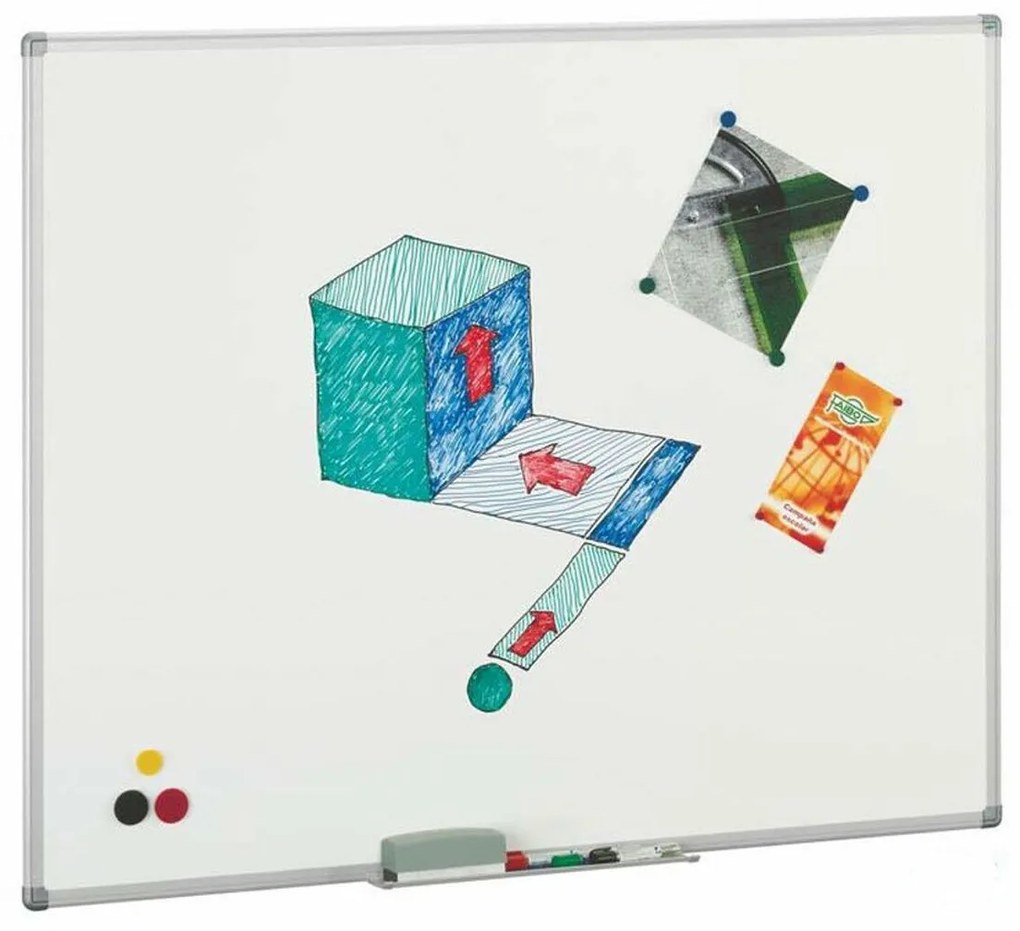 Λευκή σανίδα Faibo Ασημί 122 x 200 cm