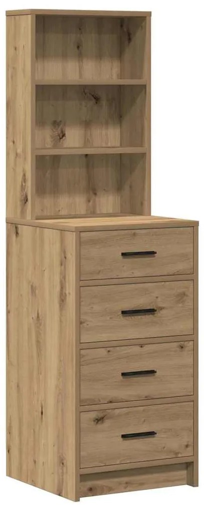 vidaXL Τραπέζι περιποίησης Καφέ 78.5 x 41 x 135 εκ Επεξεργασμένο ξύλο