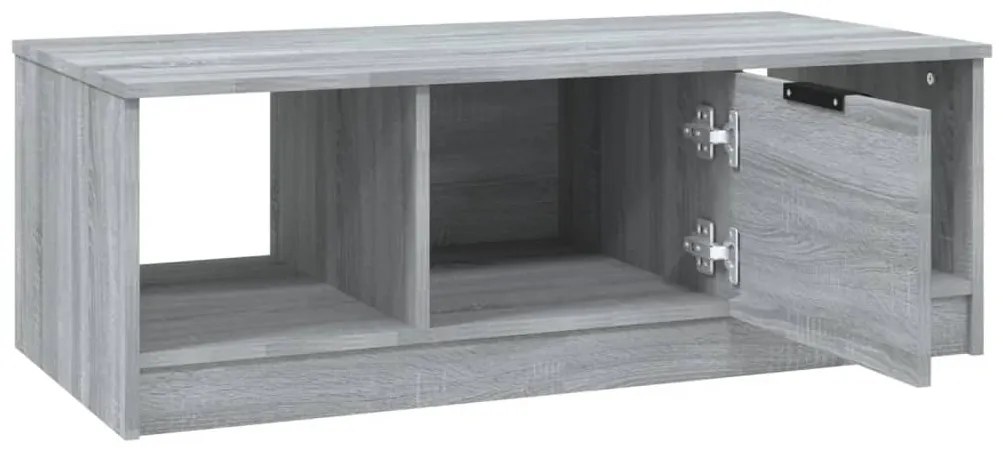 vidaXL Τραπεζάκι Σαλονιού Γκρι Sonoma 102x50x36 εκ. Επεξεργασμένο Ξύλο