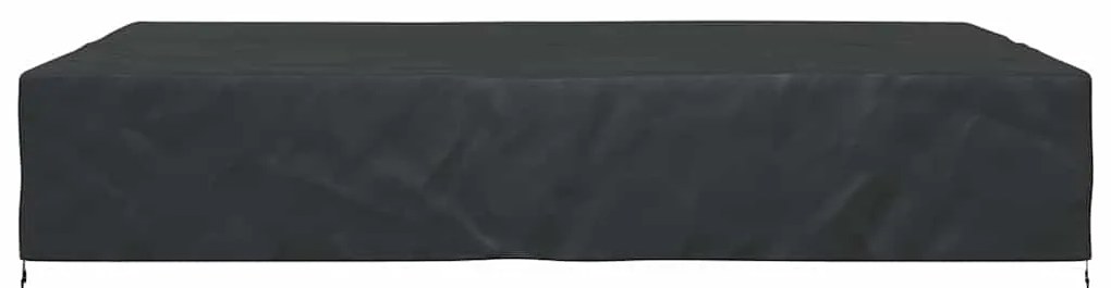 vidaXL Κάλυμμα επίπλων Μονόχρωμο Μαύρο 400 x 300 x 70 cm 420D