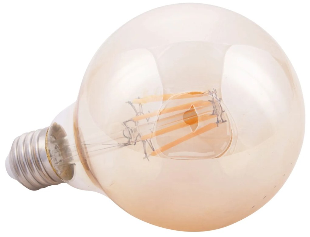 Λαμπτήρας Globo Led Filament 8W E27 3000K Χρυσό Dimmable