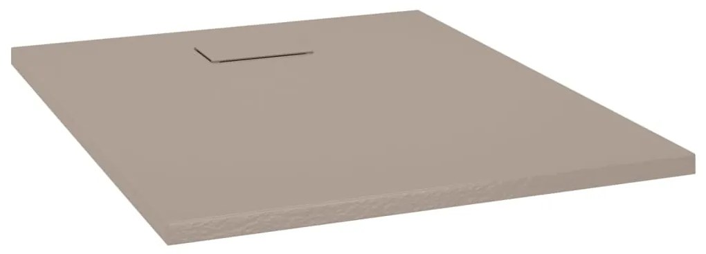 vidaXL Βάση Ντουζιέρας Καφέ 100 x 80 εκ. από SMC