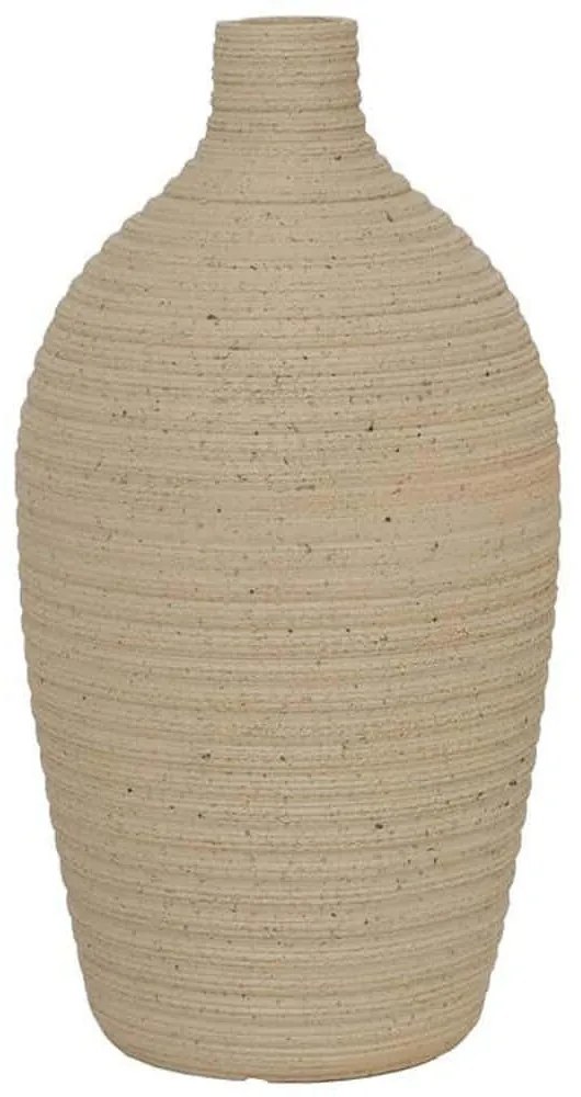 Βάζο 374-225-595 33x33x60cm Beige Πολυρεσίνη