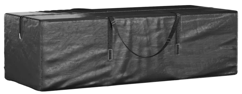 Τσάντα Αποθ. Χριστουγ. Δέντρου Μαύρη 135x40x55 εκ. Πολυαιθ/νιο