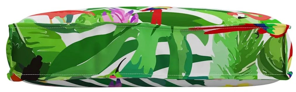 vidaXL Μαξιλάρι παλέτας για κάθισμα Floral Πολύχρωμο 60 x 40 x 8 εκ.