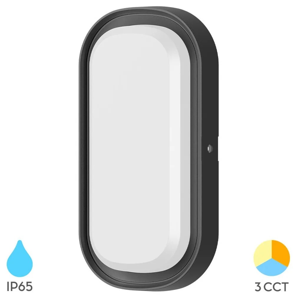 Φωτιστικό Επίτοιχο Braytron BC18-00281 Μαύρο Ματ (Black Mat) CCT3