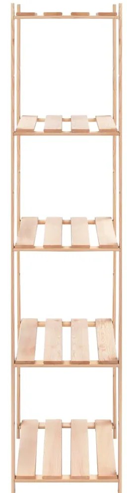 vidaXL Ραφιέρες 5 Επιπέδων 2 τεμ 250 κ 80x38x170 εκ Μασίφ Ξύλο Πεύκου