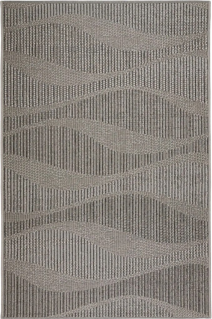 Χαλί Paros 45001 H Grey-Beige Βιοκαρπέτ 200X290cm