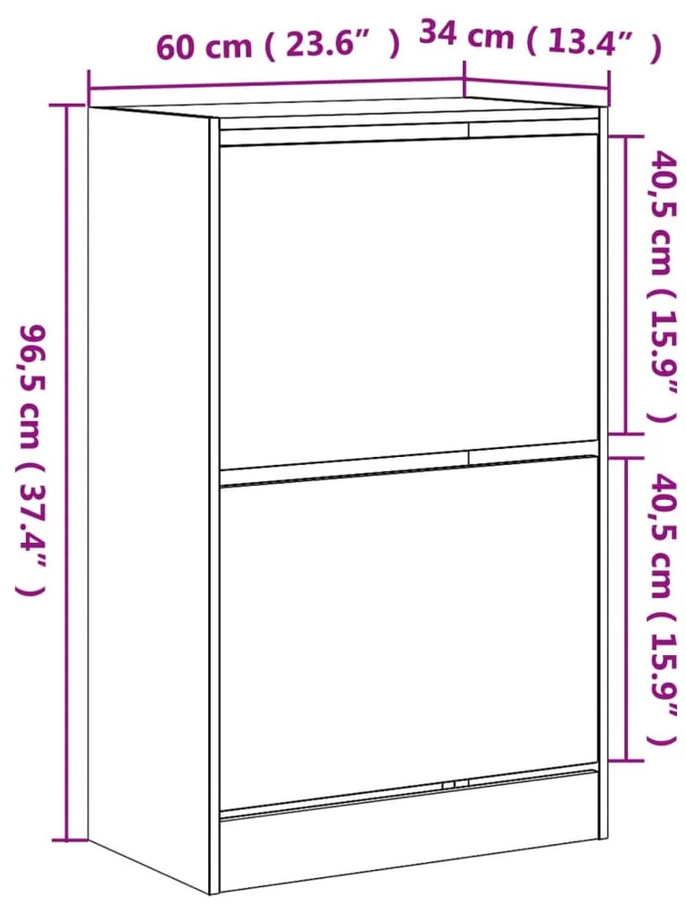 ΠΑΠΟΥΤΣΟΘΗΚΗ ΛΕΥΚΗ 60X34X96,5 ΕΚ. ΑΠΟ ΕΠΕΞΕΡΓΑΣΜΕΝΟ ΞΥΛΟ 839945