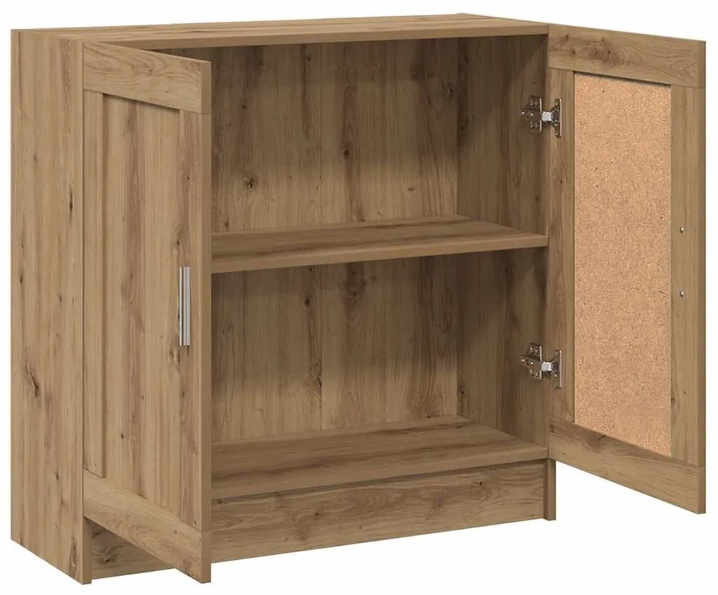 vidaXL Βιβλιοθήκη Artisan Δρυς 82,5x30,5x80 εκ. Επεξεργασμένο Ξύλο
