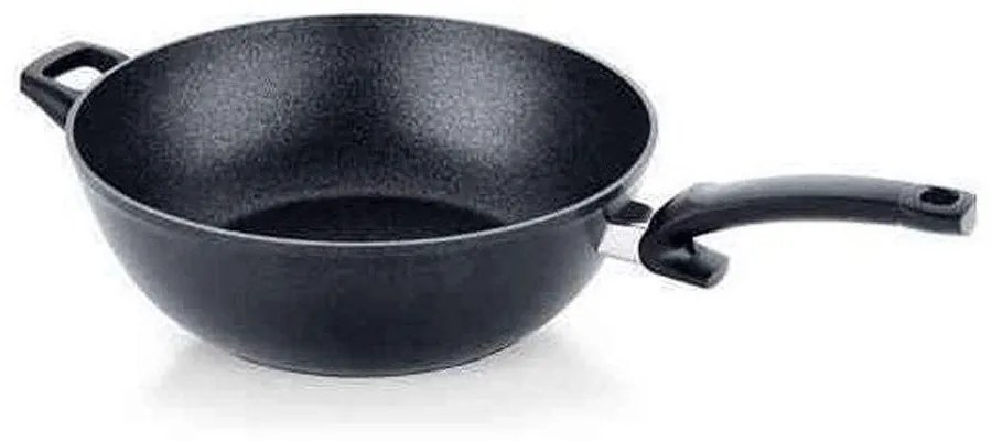 Τηγάνι Wok Αντικολλητικό Adamant 100-800-32-100/0 Φ32cm Black Fissler 32cm Aluminium