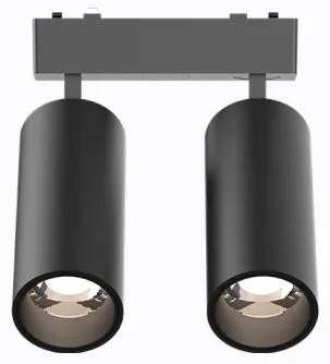 Σποτ Μαγνητικής Ράγας/Ράγας Ιμάντα 48V LED 2x9W Μαύρο 3CCT Arion-18SP-3 SunLight-ARION-18SP-3-Μαύρο ARION-18SP-3