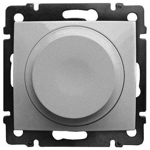 Διακόπτης Dimmer 300W RLC+LED σε κρεμ λευκό ή αλουμίνιο Valena Legrand-770263-Αλουμίνιο 770263