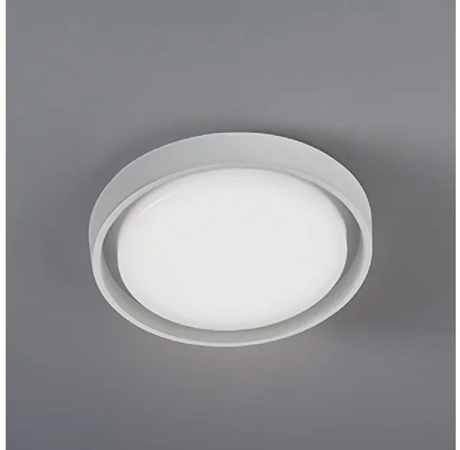 Πλαφονιέρα Φωτιστικό Οροφής LED 25W IP54 3000K Alu Zafferano-LD0131B3-Λευκό LD0131B3