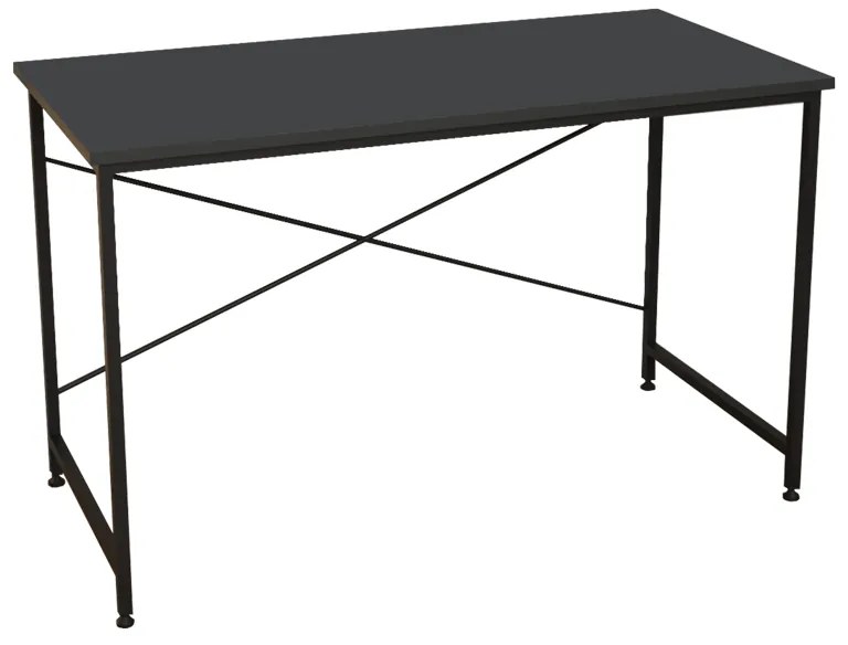 Γραφείο εργασίας Karvem pakoworld ανθρακί μελαμίνης 120x60x73εκ