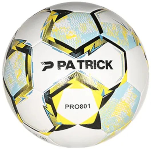 Μπάλα Ποδοσφαίρου Patrick Pro 801 No 3 White/Yellow/Black