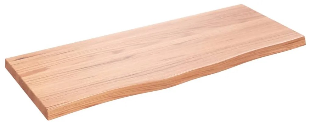 vidaXL Πάγκος Μπάνιου Αν. Καφέ 100x40x(2-4) εκ. Επεξεργ. Μασίφ Ξύλο