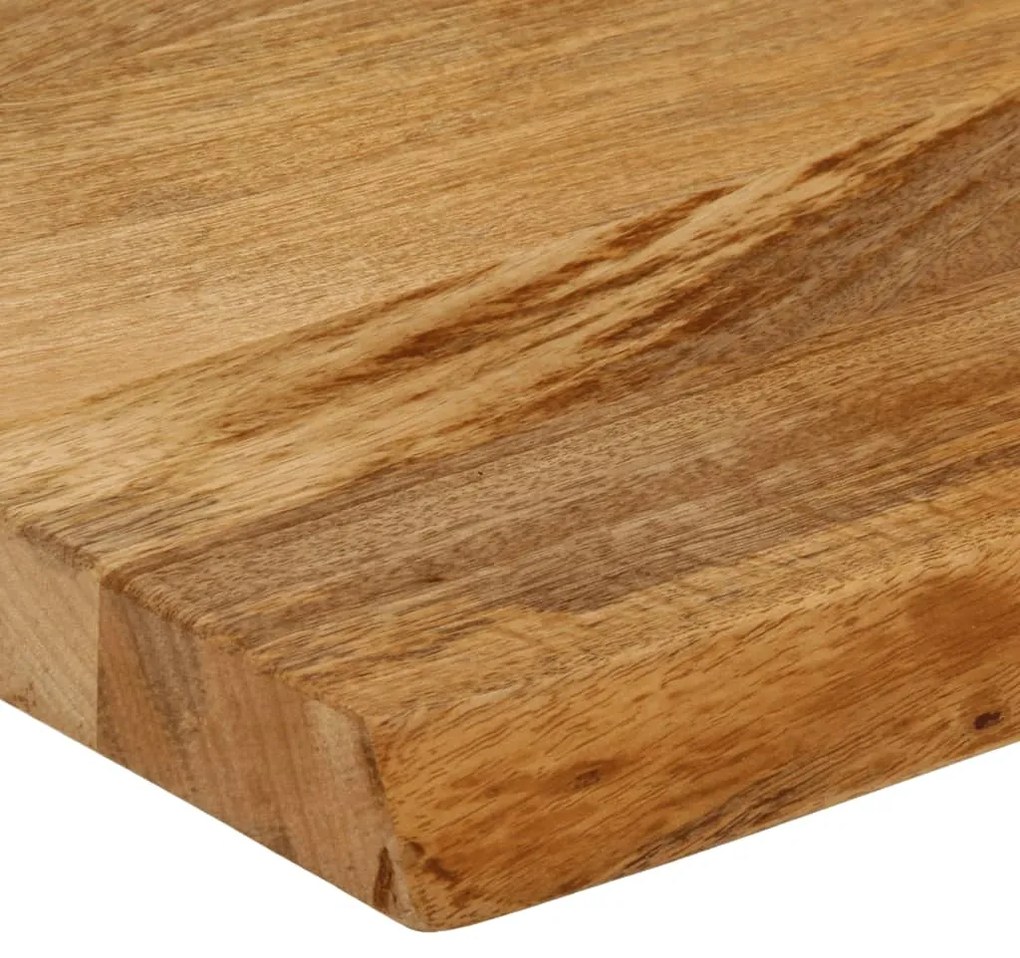 Επιφάνεια Τραπεζιού 110x40x2,5 εκ. Live Edge Μασίφ Ξύλο Μάνγκο 370445
