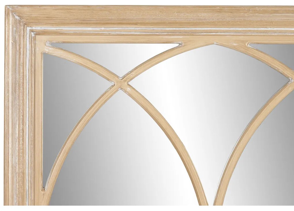 Τοίχο καθρέφτη Home ESPRIT Φυσικό Παράθυρο