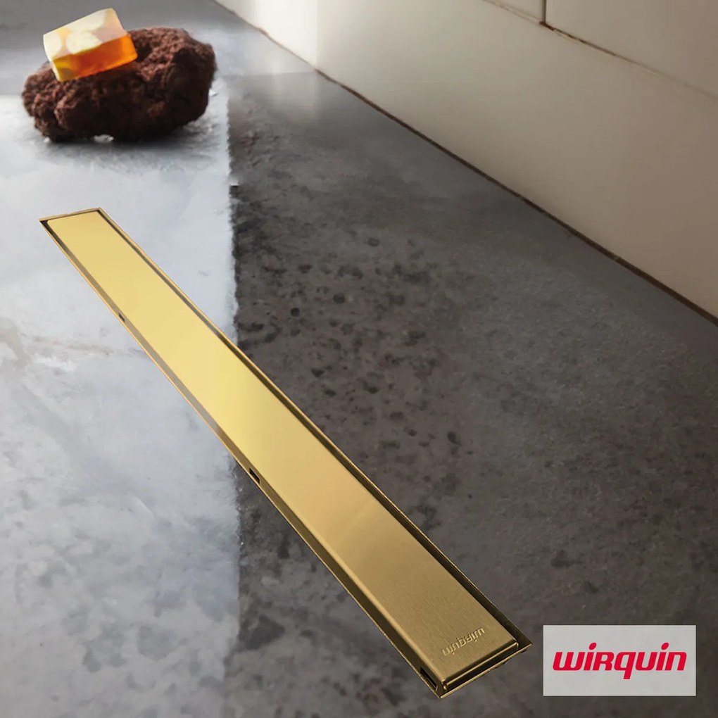 Κανάλι ντους Wirquin Flat Linear II-Gkri