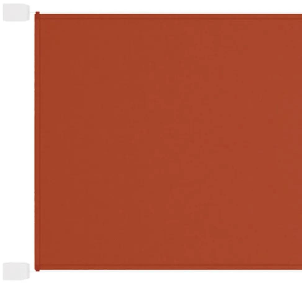 Τέντα Κάθετη Τερακότα 180 x 420 εκ. από Ύφασμα Oxford - Κόκκινο