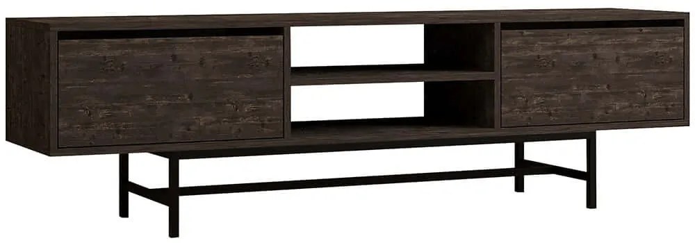 Έπιπλο Τηλεόρασης Tauber 495SSE1611 180x40x50cm Anthracite