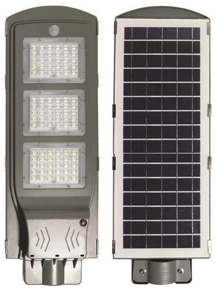 Φωτιστικό Δρόμου Ηλιακό LED SMD 60W 4000K IP65 Γκρι 200-57809 Eurolamp-200-57809-Γκρι 200-57809