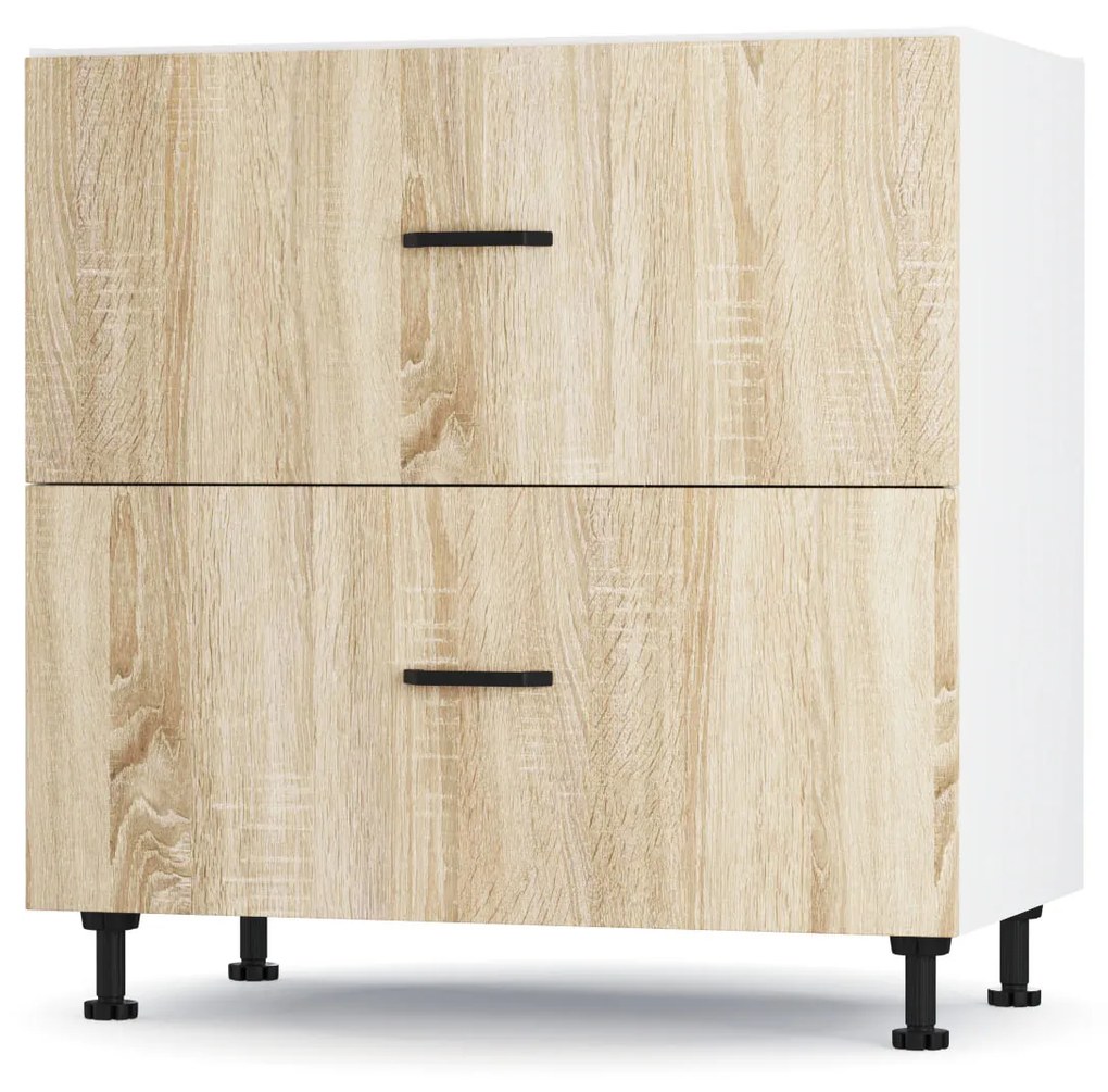 Modest Κάτω Ντουλάπι Συρταριέρα Σονόμα 80x48x82cm LD1180M01