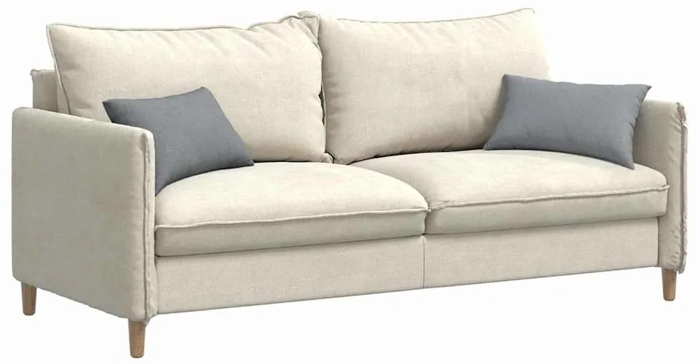 vidaXL Μαξιλάρι Καναπέ 2 pcs Ανοιχτό γκρι 50 x 30 cm ύφασμα