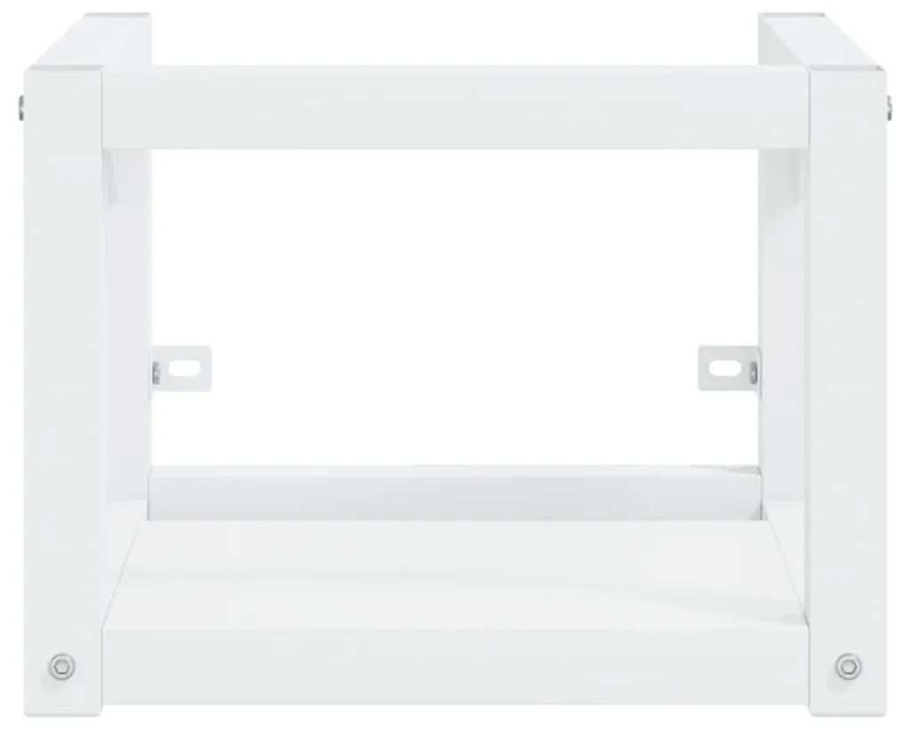 vidaXL Έπιπλο Μπάνιου Επιτοίχιο Λευκό 40 x 38 x 31 εκ. Σιδερένιο