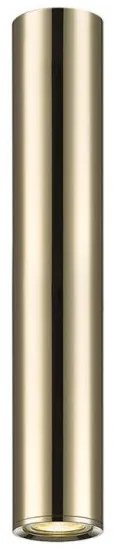 Σποτ Φωτιστικό Οροφής Ατσάλι Ballet H35 Φ6 Viokef-4265101-Χρυσό 4265101