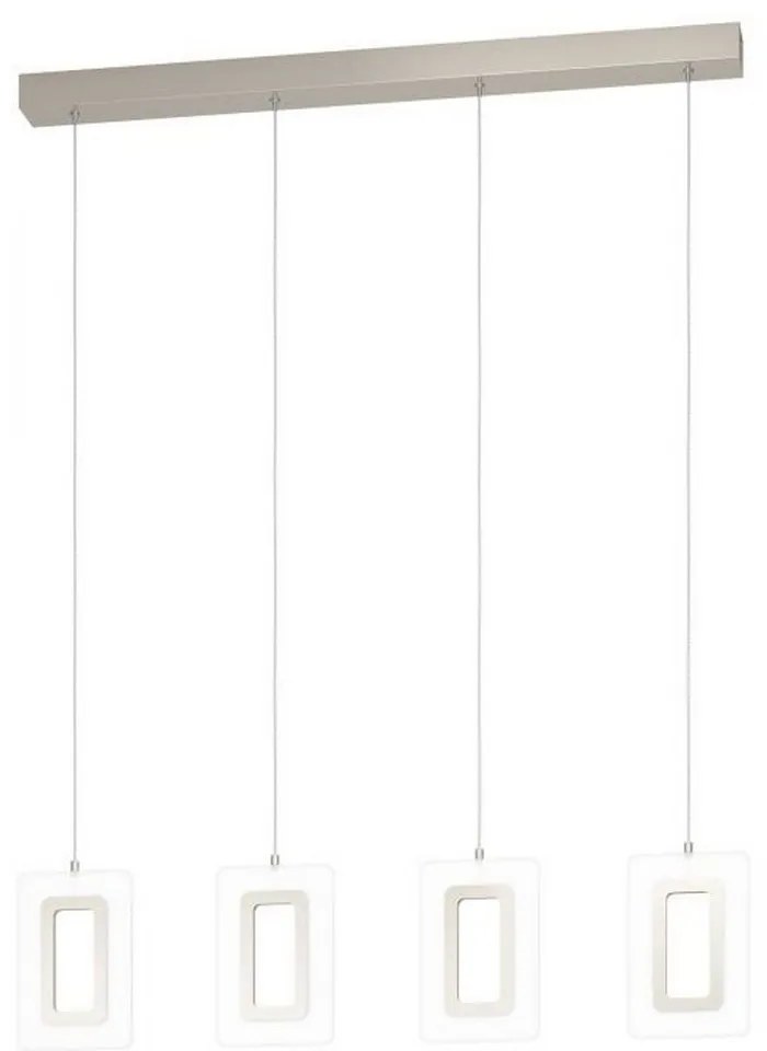 Φωτιστικό Οροφής-Ράγα Led Enaluri 99107 3000K Ivory Eglo Metal, Plastic