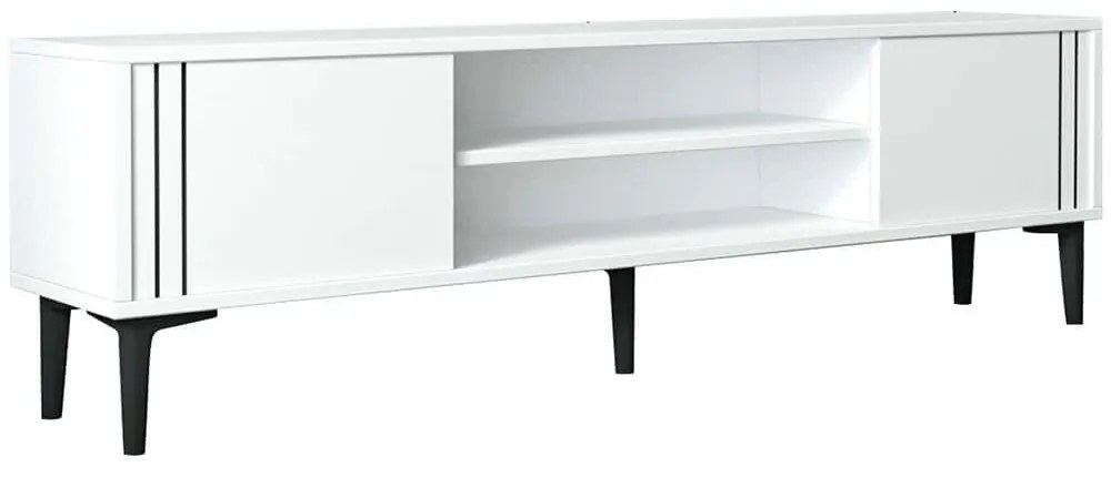 Έπιπλο Τηλεόρασης Snow 382NRC1148 140x29,6x44,6cm White