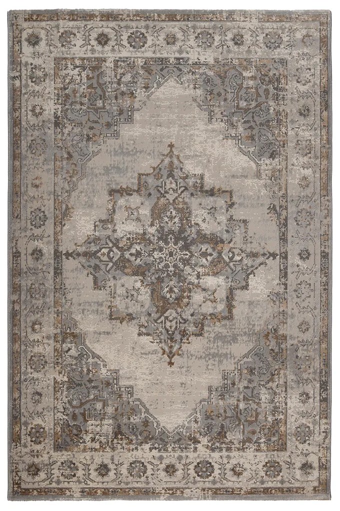 Χαλί (133x190) Βιοκαρπέτ Fanci 579E White Vison