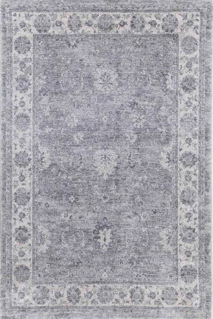 Χαλί Ανάγλυφο Verona New B012AZ9 Light Grey Ezzo 160X230cm