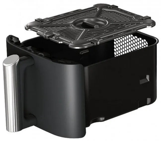 Φριτέζα θερμού αέρα Ninja SL300EU, 2470W, 7,6 l, 40-240C, 2 καλάθια, 6 προγράμματα, συγχρονισμένο μαγείρεμα, χρονοδιακόπτης, αυτόματη διακοπή, μαύρο χρώμα
