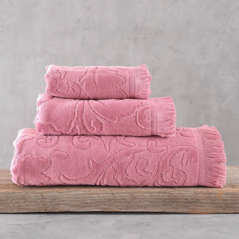 Πετσέτα Sienna Pomegranate Ρυθμός Προσώπου 50x90cm 100% Cotton