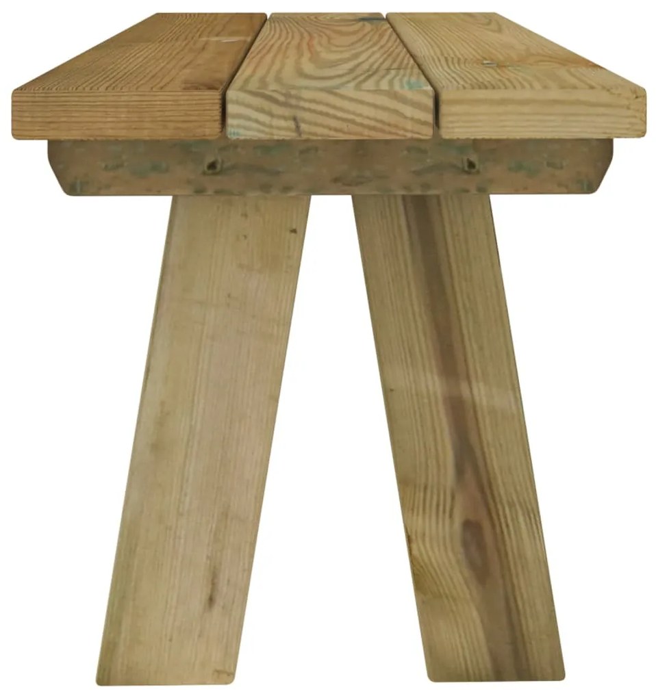 vidaXL Παγκάκι Κήπου 110 εκ. από Εμποτισμένο Μασίφ Ξύλο Πεύκου