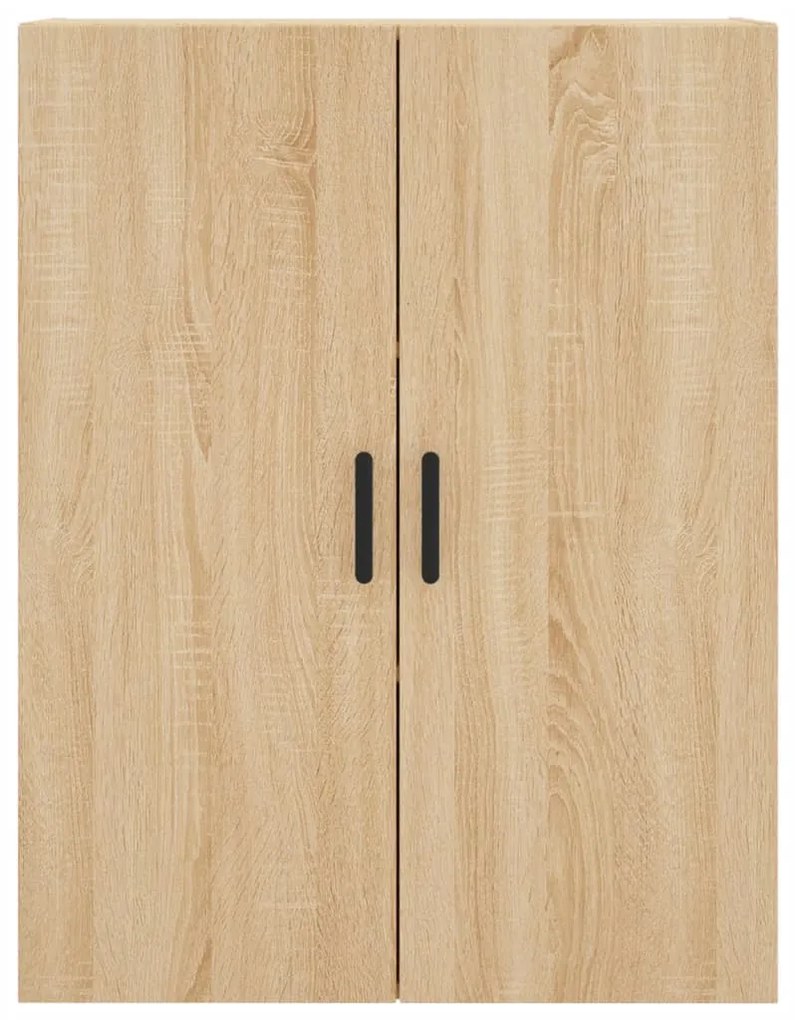 vidaXL Ντουλάπι Sonoma δρυς 69,5 x 34 x 180 εκ. από Επεξεργασμένο Ξύλο