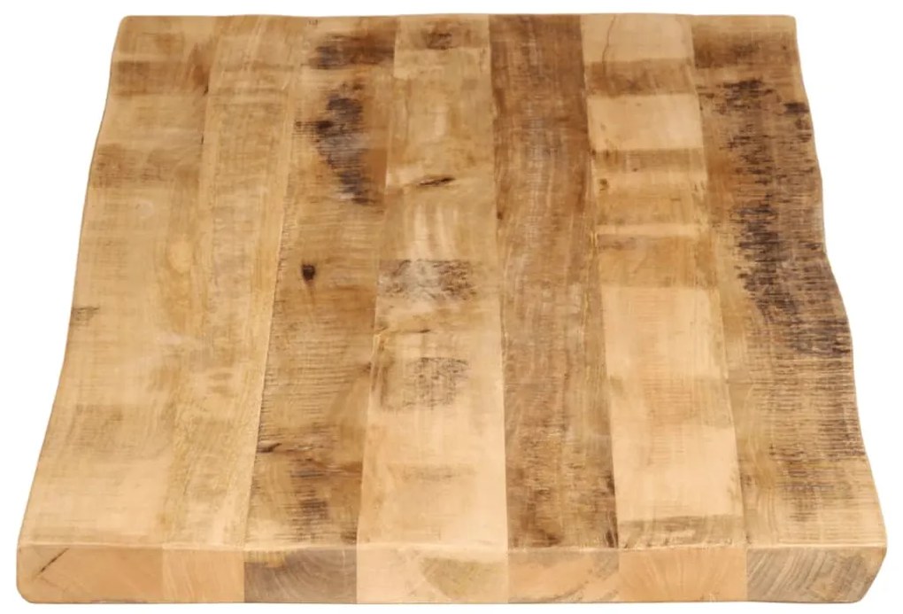 vidaXL Επιφάνεια Τραπεζιού 140x60x3,8 εκ. Live Edge Μασίφ Ξύλο Μάνγκο