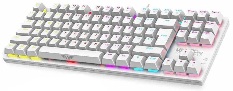 ARMAGGEDDON MECHANICAL KEYBOARD MKA-2C NEO WHITE LINEAR RED SWITCH