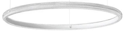 Κρεμαστό Φωτιστικό Οροφής LED 45W Λευκό Φ80cm Miracle 325835 Ideal Lux 325835