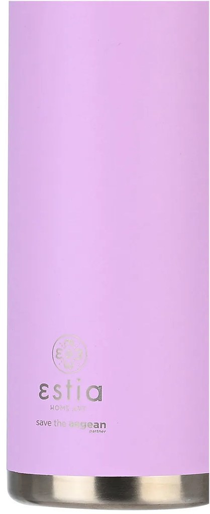 Μπουκάλι Θερμός Travel Chug Save The Aegean Lavender Purple 500ml - Estia