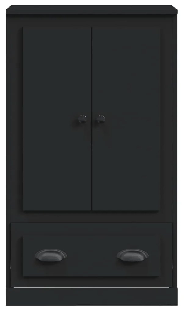 vidaXL Ντουλάπι Μαύρο 60 x 35,5 x 103,5 εκ. από Επεξεργασμένο Ξύλο
