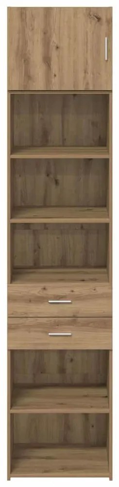 vidaXL Highboard Artisan Oak 50 x 42,5 x 225 εκ Επεξεργασμένο ξύλο