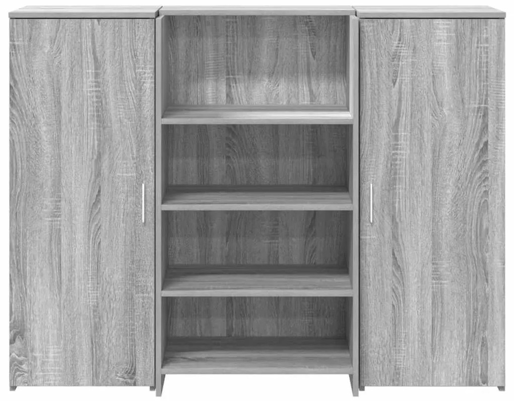 vidaXL Γραφείο υποδοχής 135x50x103,5 εκ. Επεξεργασμένο Ξύλο