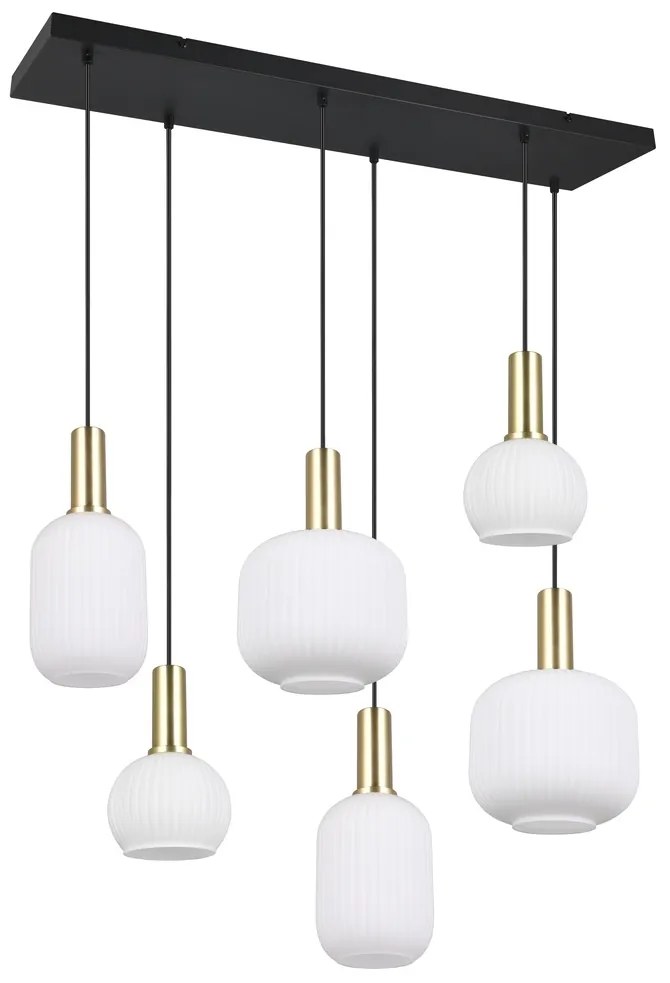 Φωτιστικό Κρεμαστό Trio Lighting DIVA 319800608 Ορειχαλκωμένο Ματ (Brass Mat)
