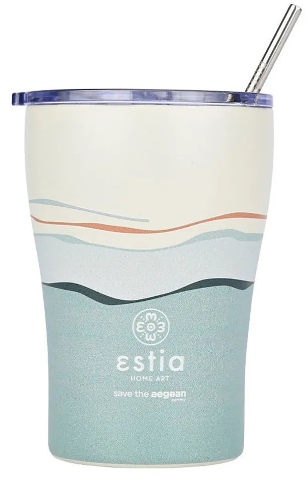 Ποτήρι Θερμός 350ml Estia Save The Aegean Ecozen Horizon 01-23041